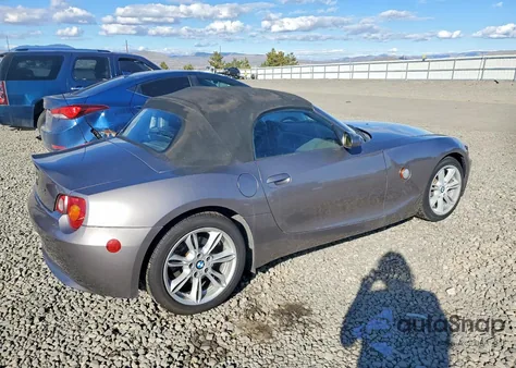 2003 BMW Z4 3.0 из США, поврежденный, VIN 4USBT53423LU00229